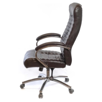 Кресло АКЛАС Атлант CH ANF (XY-7147-1) (PU Темно-коричневый)