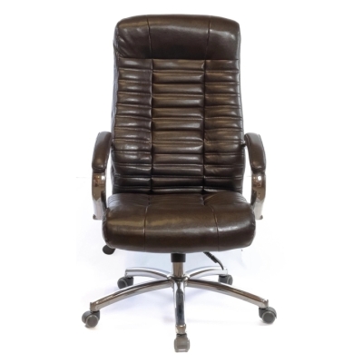 Кресло АКЛАС Атлант CH ANF (XY-7147-1) (PU Темно-коричневый)