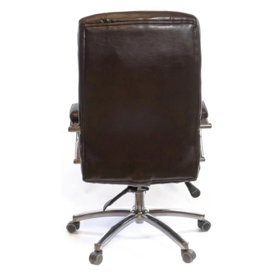 Кресло АКЛАС Атлант CH ANF (XY-7147-1) (PU Темно-коричневый)