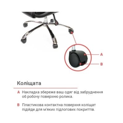 Кресло АКЛАС Бешар CH ANF Черное