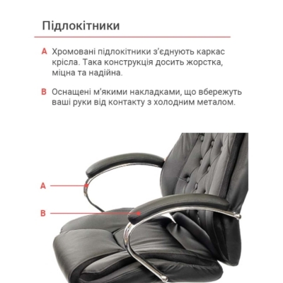 Кресло АКЛАС Бешар CH ANF Черное
