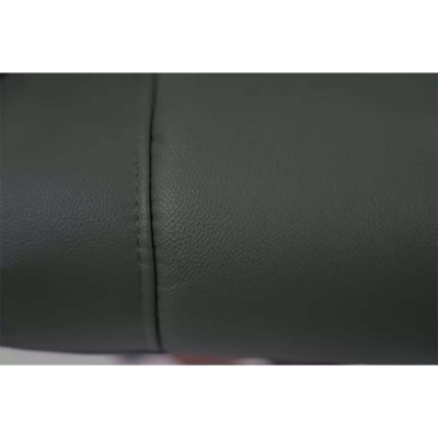 Кресло АКЛАС Гаспар ЕХ МB (Кожа Lux LC Green/PU Зеленый)