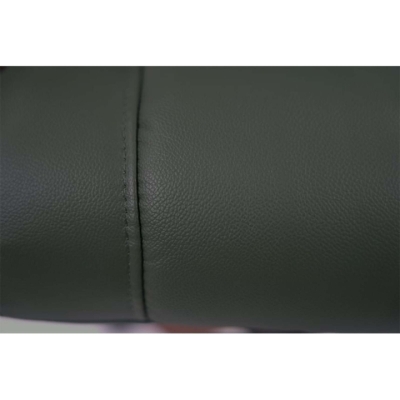 Крісло АКЛАС Гаспар ЕХ МB Зелений (Шкіра Lux LC-green)