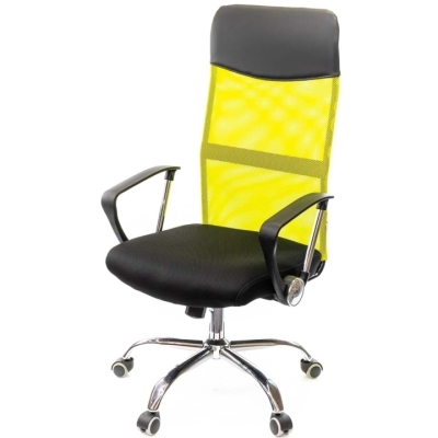 Крісло АКЛАС Гілмор СН TILT (Лайм/Чорний)