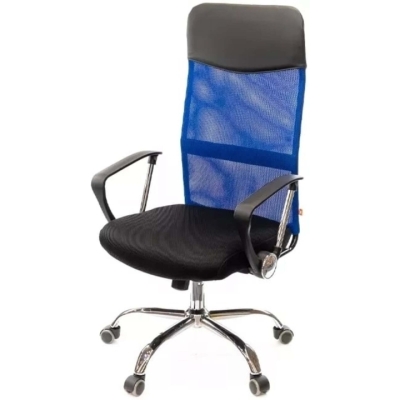 Кресло АКЛАС Гилмор СН TILT (Синий/Черный)