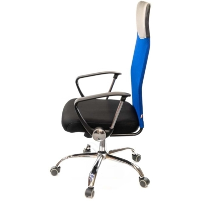 Кресло АКЛАС Гилмор СН TILT (Синий/Черный)