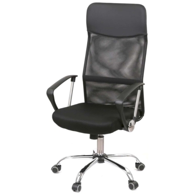 Крісло АКЛАС Гілмор СН TILT (Чорний/Чорний)