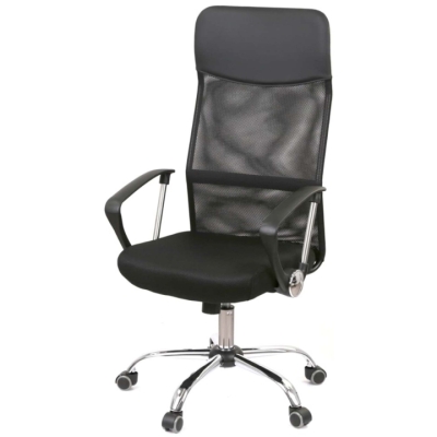 Крісло АКЛАС Гілмор СН TILT (Чорний/Чорний)