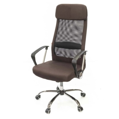 Крісло АКЛАС Гілмор FX СН TILT (Коричневий/Чорний)