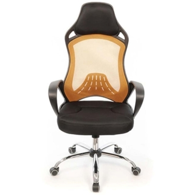 Кресло АКЛАС Дорос CH Tilt (Черный/Оранжевый)