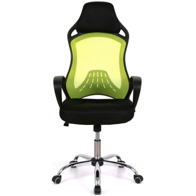 Кресло АКЛАС Дорос CH Tilt (Черный/Салатовый)