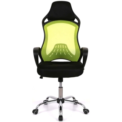 Кресло АКЛАС Дорос CH Tilt (Черный/Салатовый)