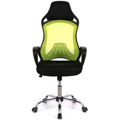 Кресло АКЛАС Дорос CH Tilt (Черный/Салатовый)