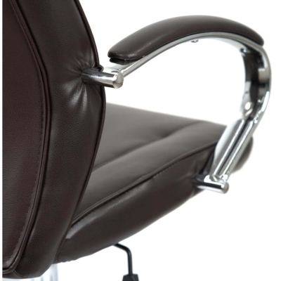 Кресло АКЛАС Дрим CH ANF (PU Темно-коричневый)