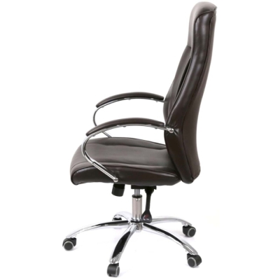 Кресло АКЛАС Дрим CH ANF (PU Темно-коричневый)