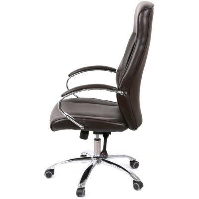 Кресло АКЛАС Дрим CH ANF (PU Темно-коричневый)