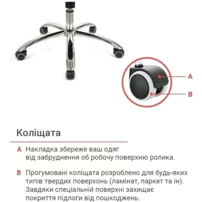 Кресло АКЛАС Дрим CH ANF (PU Черный)