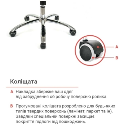 Кресло АКЛАС Дрим CH ANF (PU Черный)