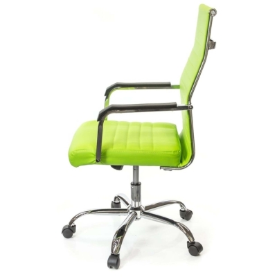 Кресло АКЛАС Кап FX СН TILT (PU Lime green)