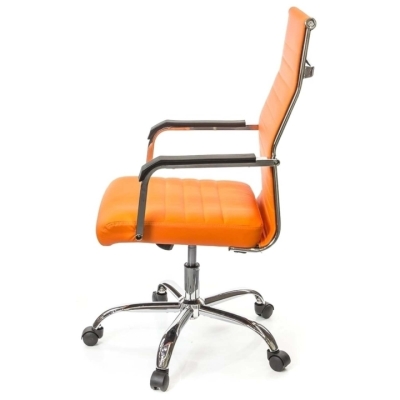 Кресло АКЛАС Кап FX СН TILT (PU Orange)
