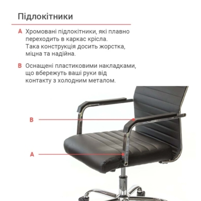 Кресло АКЛАС Кап FX СН TILT Черное