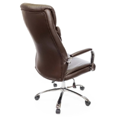 Кресло АКЛАС Маккай CH ANF (PU Темно-коричневый)