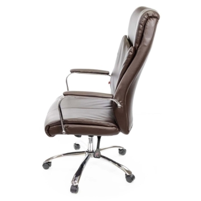 Кресло АКЛАС Маккай CH ANF (PU Темно-коричневый)