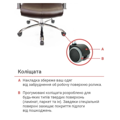 Кресло АКЛАС Маккай CH ANF Коричневое