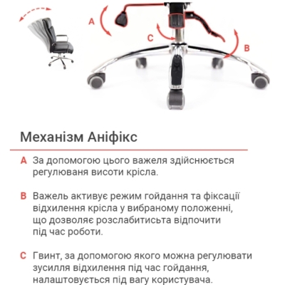 Кресло АКЛАС Маккай CH ANF Черное