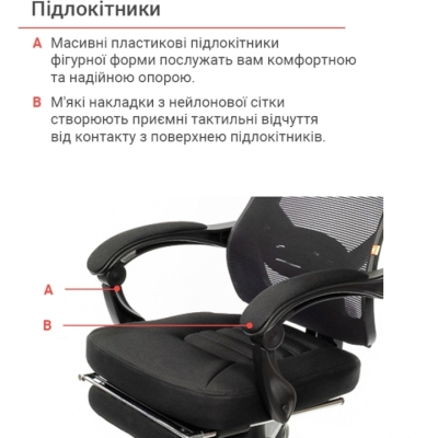 Кресло АКЛАС Мердок PL RL Черное
