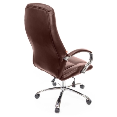 Кресло АКЛАС Оран CH ANF (PU Темно-коричневый)