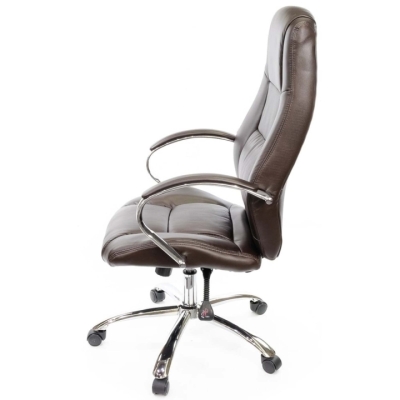Кресло АКЛАС Оран CH ANF (PU Темно-коричневый)