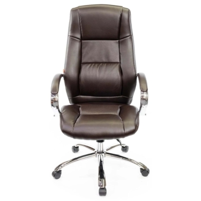 Кресло АКЛАС Оран CH ANF (PU Темно-коричневый)