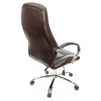 Кресло АКЛАС Оран CH ANF (PU Темно-коричневый)