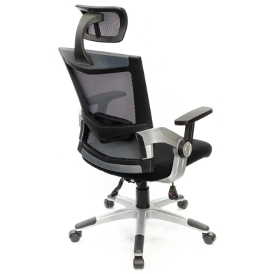 Кресло АКЛАС Прима PL HR ANF (Черный/Серый)