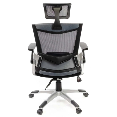 Кресло АКЛАС Прима PL HR ANF (Черный/Серый)