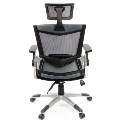 Кресло АКЛАС Прима PL HR ANF (Черный/Серый)