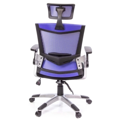 Кресло АКЛАС Прима PL HR ANF (Черный/Синий)