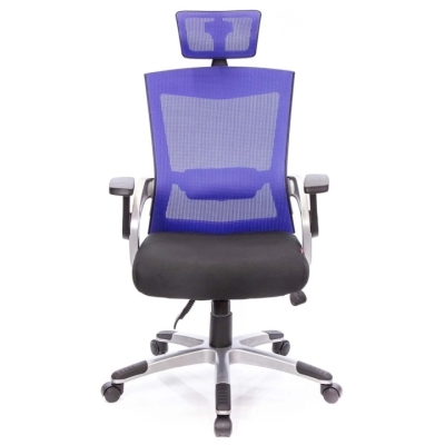 Кресло АКЛАС Прима PL HR ANF (Черный/Синий)