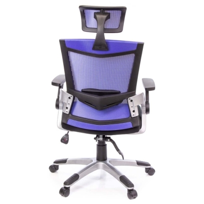 Кресло АКЛАС Прима PL HR ANF (Черный/Синий)