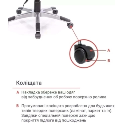 Кресло АКЛАС Прима PL HR ANF (Черный/Черный)