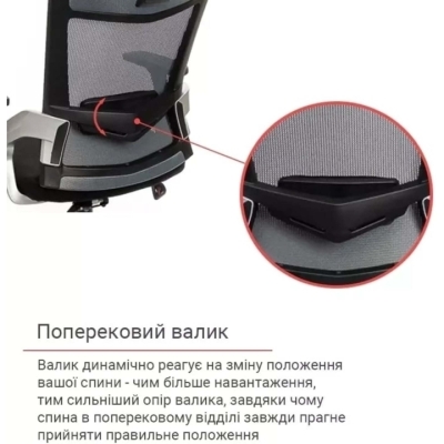 Кресло АКЛАС Прима PL HR ANF (Черный/Черный)