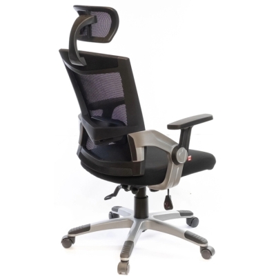 Кресло АКЛАС Прима PL HR ANF (Черный/Черный)