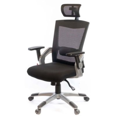 Крісло АКЛАС Прима PL HR ANF (Чорний/Чорний)