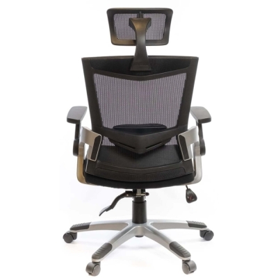 Кресло АКЛАС Прима PL HR ANF (Черный/Черный)