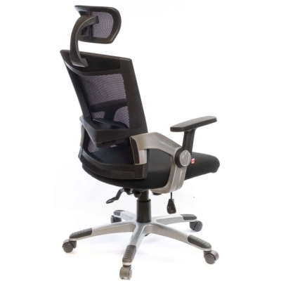 Кресло АКЛАС Прима PL HR ANF (Черный/Черный)