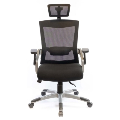 Кресло АКЛАС Прима PL HR ANF (Черный/Черный)