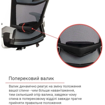 Кресло АКЛАС Прима PL HR ANF (Черный/Черный)