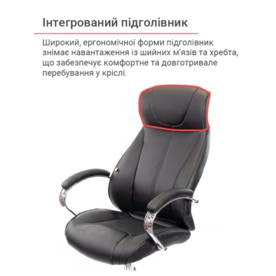 Кресло АКЛАС Сетиф CH ANF Черное