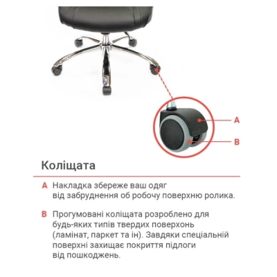 Кресло АКЛАС Сетиф CH ANF Черное